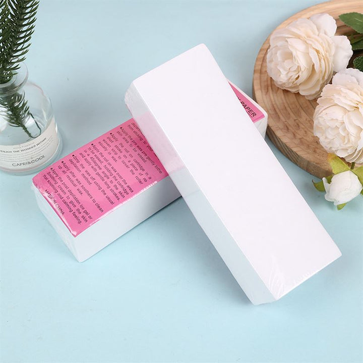100 Wachsstreifen / Wachsstreifen zur Haarentfernung für Heißwachs (Gesicht/Körper) – | Fashiongirl
