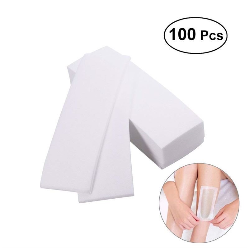 100 Wachsstreifen / Wachsstreifen zur Haarentfernung für Heißwachs (Gesicht/Körper) – | Fashiongirl
