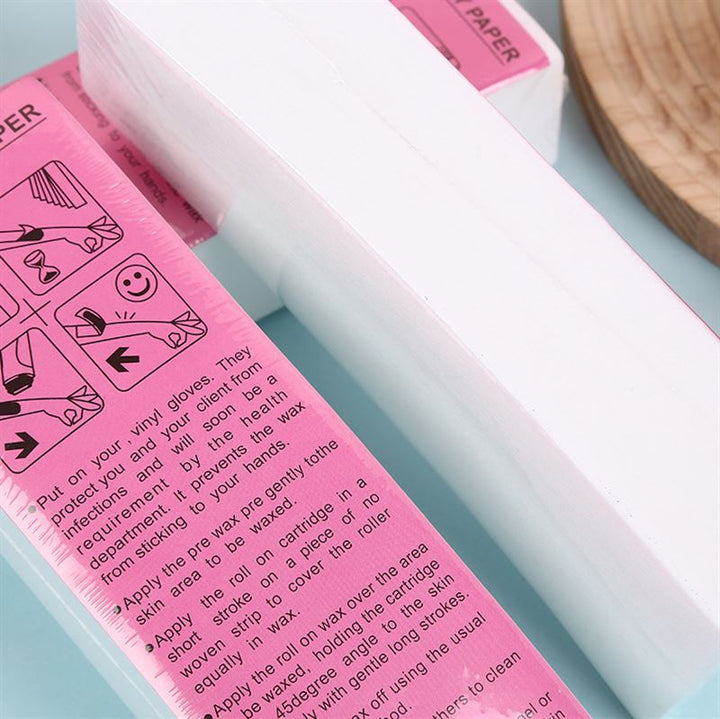100 Wachsstreifen / Wachsstreifen zur Haarentfernung für Heißwachs (Gesicht/Körper) – | Fashiongirl