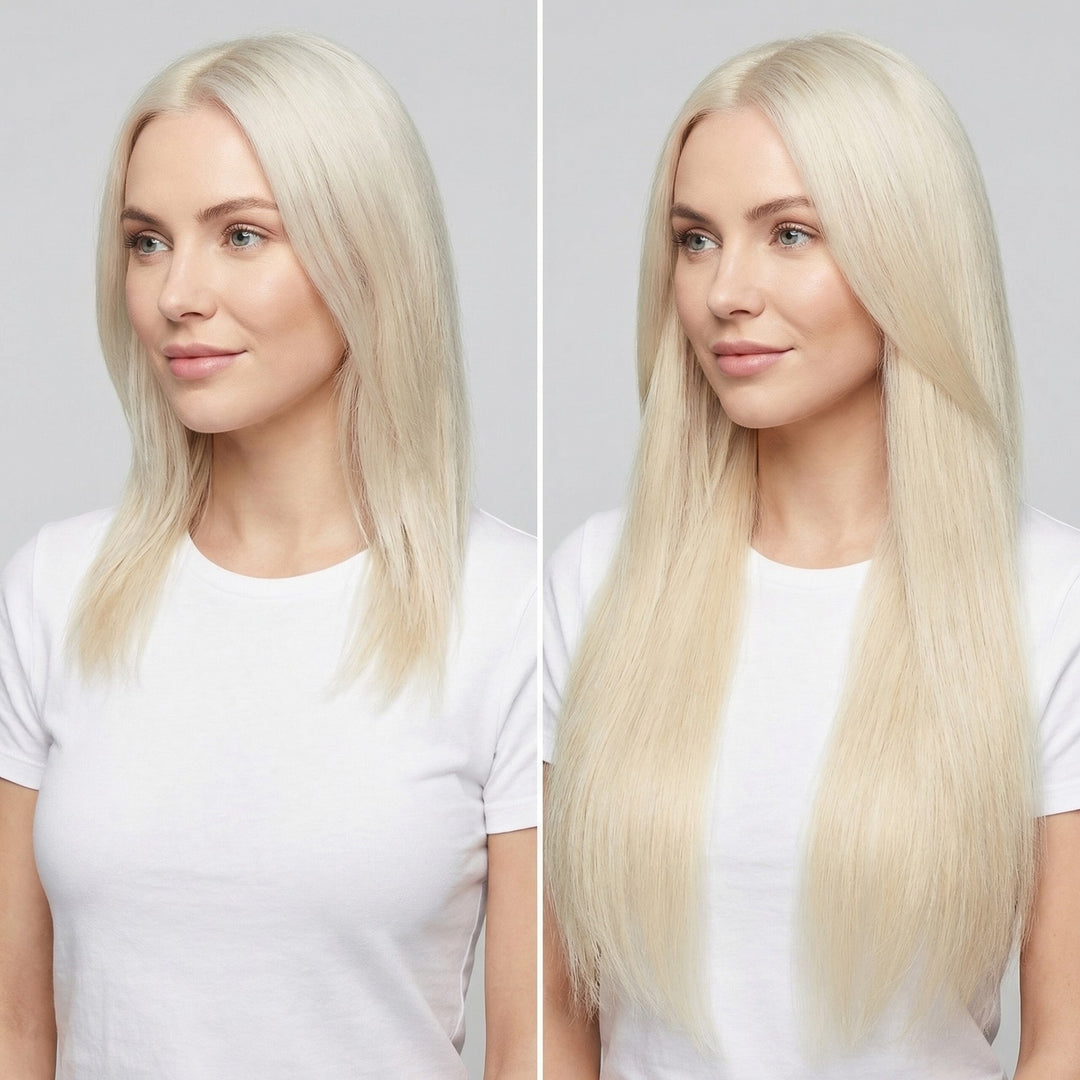 Fashiongirl Clip-In Extensions - 65 cm - #60 Platinblond (100g)