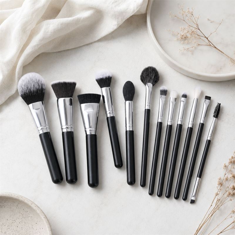 Technique PRO Galactic Ray Make-up Pinsel Set - 12 Pinsel