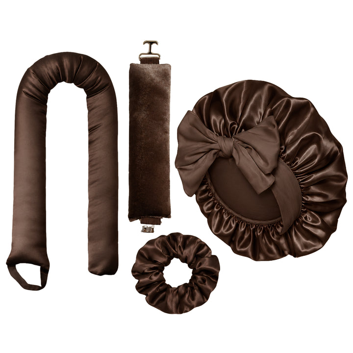 SOHO Epona Unicorn Heatless Hair Curler Set 4 Piece - Brown – image 2