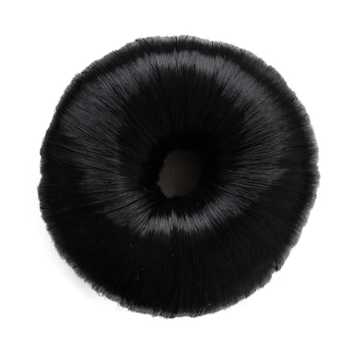 7 cm Haar-Donut mit Kunsthaar in verschiedenen Farben – Haaraccessoires | Fashiongirl
