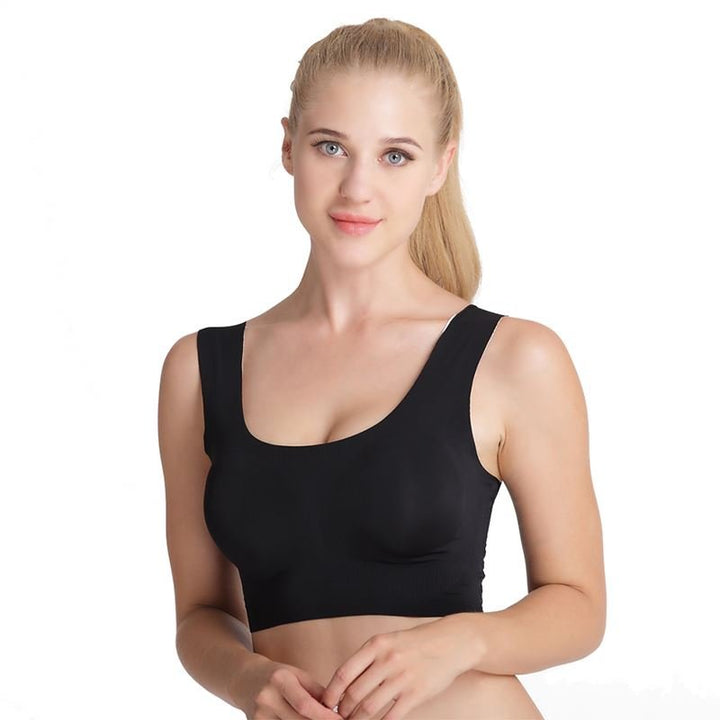 Ahh Bra Comfort Bra mit Bügeln – Schwarz – Shapewear | Fashiongirl