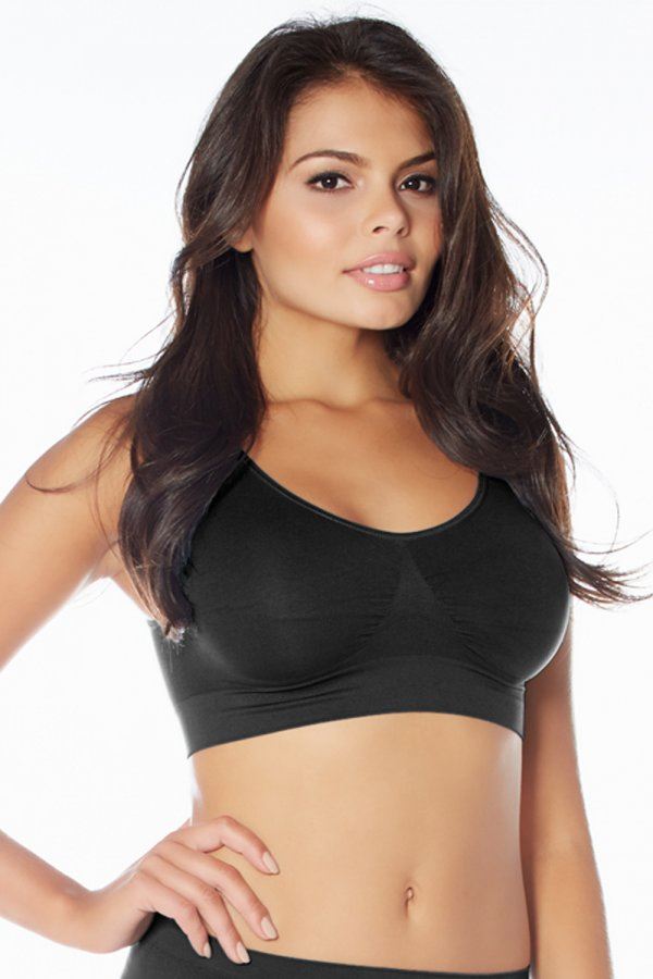 Ahh Bra – Bequemer BH ohne Bügel in Schwarz – Schlank & liftend – Shapewear | Fashiongirl