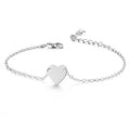 Fußkette mit Herz, silber – | Fashiongirl