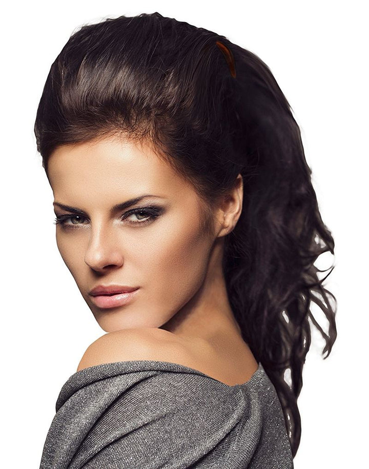 Banana Interlocking Hair Claw – Schwarz – Haaraccessoires