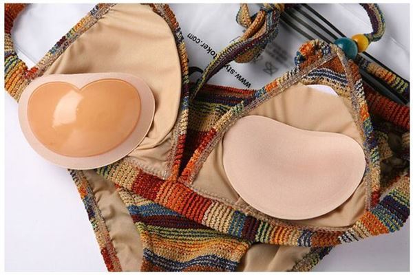 BH-Einlagen – Herzförmige Push-up-Polster für BHs – Beige – Shapewear | Fashiongirl