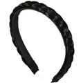 Geflochtenes Stirnband – Schwarz – 