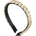 Geflochtenes Stirnband – Blond – 