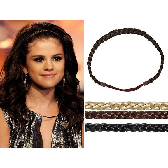 Geflochtenes Stirnband – blond, braun und schwarz – | Fashiongirl