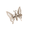 Chris Rubin Butterfly Hair Claw – Silber – Haaraccessoires | Fashiongirl
