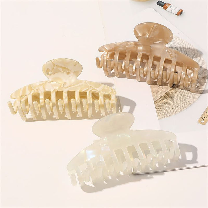 Chris Rubin Daze Hair Claw - Periwinkle Marble - Hair Accessories | Fashiongirl