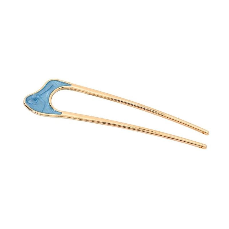 Chris Rubin Emely Hairpin - Blue - Hair Accessories | Fashiongirl