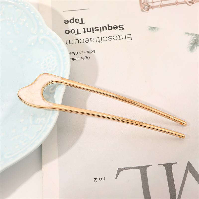 Chris Rubin Emely Haarnadel – Weiß – Haaraccessoires | Fashiongirl