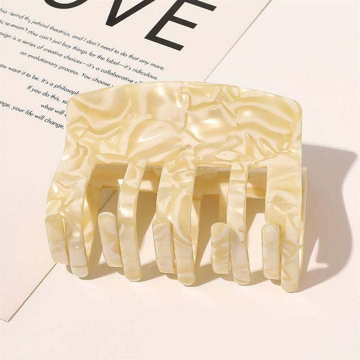 Chris Rubin Felia Hair Claw – Elfenbein – Haaraccessoires | Fashiongirl