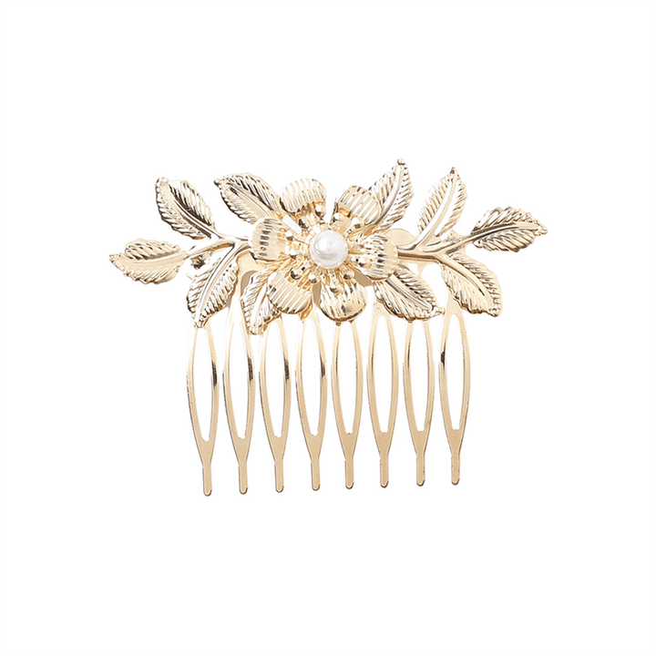 Chris Rubin Flower Hair Comb – | Fashiongirl
