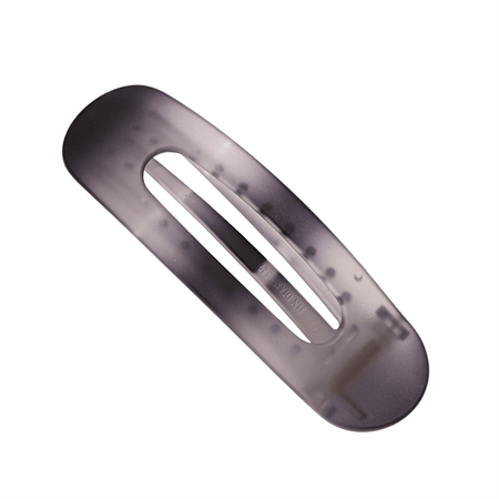 Chris Rubin Gradient Hair Claw - Frosted Black - Hair Accessories | Fashiongirl