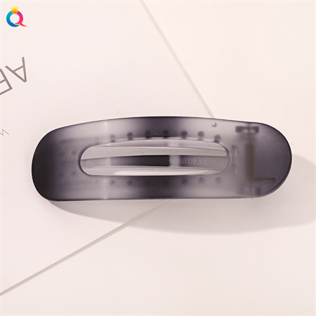 Chris Rubin Gradient Hair Claw - Frosted Black - Hair Accessories | Fashiongirl