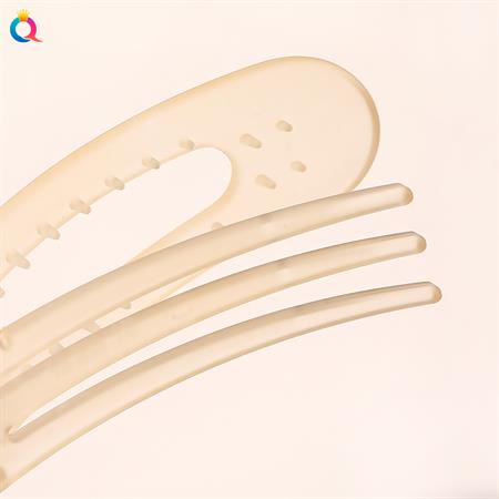 Chris Rubin Gradient Hair Claw - Frosted Black - Hair Accessories | Fashiongirl