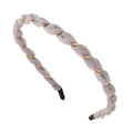 Chris Rubin Hera Stirnband – Cloudy Grey – Haaraccessoires | Fashiongirl