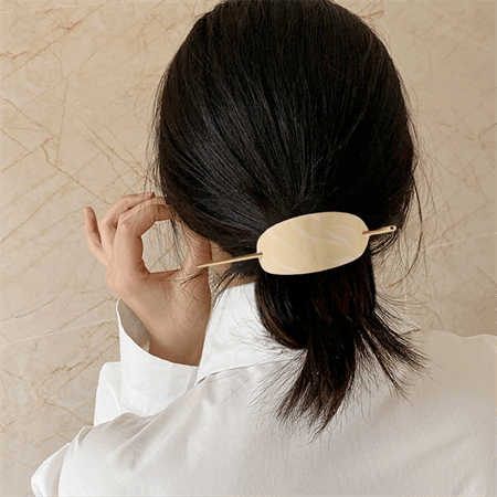 Chris Rubin Isla Hair Cuff – Stone – | Fashiongirl