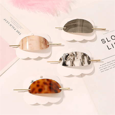 Chris Rubin Isla Hair Cuff – Stone – | Fashiongirl