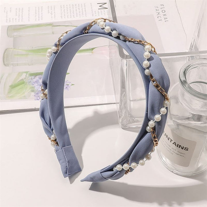 Chris Rubin Kiko Headband - Sky Blue - Hair Accessories | Fashiongirl