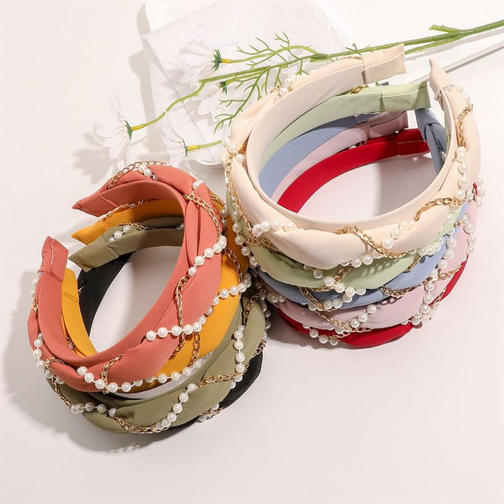 Chris Rubin Kiko Headband - Soft Green - Hair Accessories