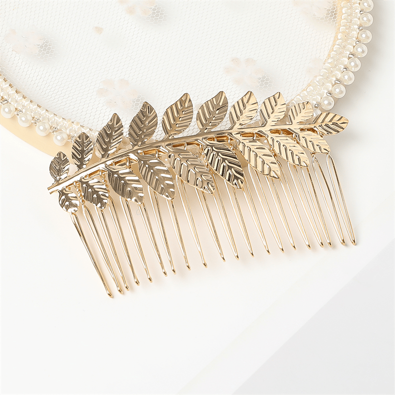 Chris Rubin Nyla Haarkamm – Gold – | Fashiongirl