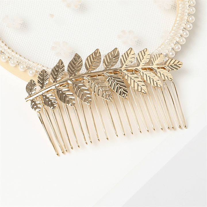 Chris Rubin Nyla Haarkamm – Gold – | Fashiongirl