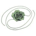 Chris Rubin Rosalia Choker-Halskette – Staubgrün – | Fashiongirl