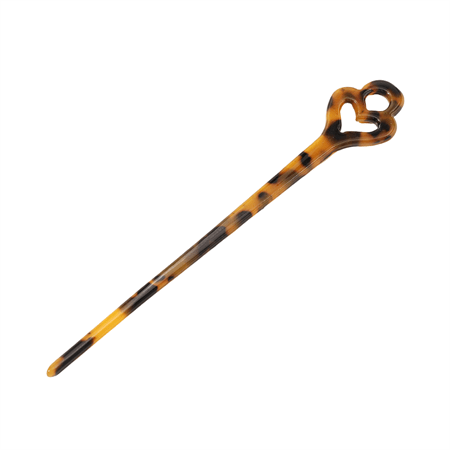 Chris Rubin Zoe Key Haarnadel – Dunkle Schildpattfarbe – Haaraccessoires | Fashiongirl
