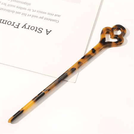 Chris Rubin Zoe Key Haarnadel – Dunkle Schildpattfarbe – Haaraccessoires | Fashiongirl