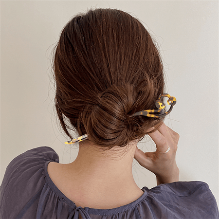 Chris Rubin Zoe Key Haarnadel – Hellbraun – Haaraccessoires | Fashiongirl