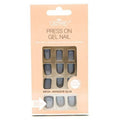 Klick- / Press-On-Nägel – Grau #S181 – | Fashiongirl