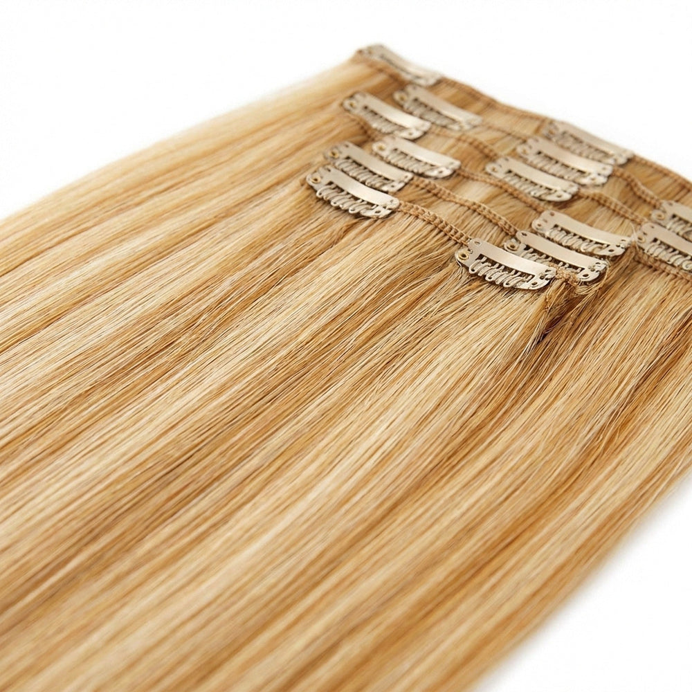 Clip In Extensions 27/613 Light Blonde Mix - Clip in Extensions - Fashiongirl