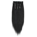 Clip-In-Extensions – 40 cm #1 Schwarz – | Fashiongirl
