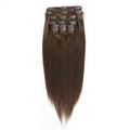 Clip-In-Extensions – 40 cm #4 Schokoladenbraun – | Fashiongirl