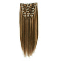 Clip In Extensions 4/27 Brown/ Medium Blonde Mix - Clip in Extensions - Fashiongirl