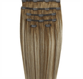 Clip-in-Haarverlängerungen #12/613 Dunkelblondmix – 7 Sets – 60 cm | Gold24 – | Fashiongirl