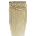 Clip-in-Haarverlängerungen #24 Goldblond – 7 Sets – 50 cm | Gold24 – | Fashiongirl