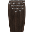 Clip-in-Haarverlängerungen #4 Braun – 7 Sets – 50 cm | Gold24 – | Fashiongirl