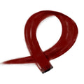 Dunkelrot 50 cm – Crazy Colour Clip On – | Fashiongirl