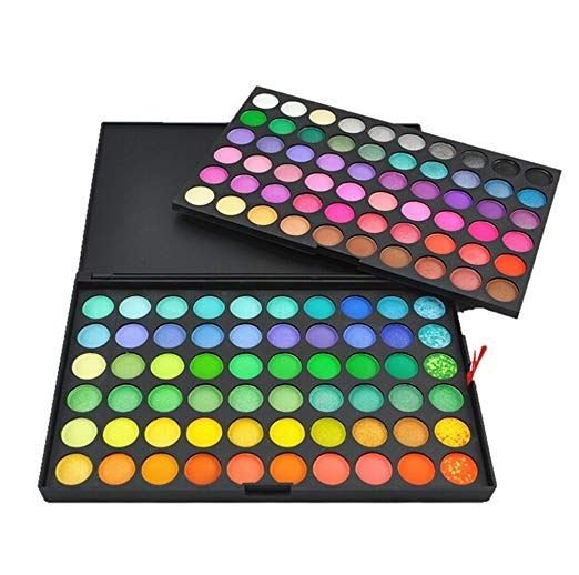 Deluxe-Lidschattenpalette mit 120 Farben – Mega-Lidschattenpalette – | Fashiongirl