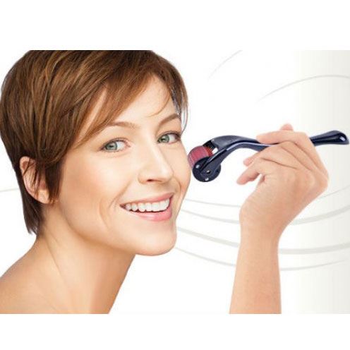 Dermaroller 540 Nadeln mit Titannadeln 0,3 mm für das Gesicht – | Fashiongirl
