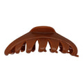 Design Hair Claw Modell Style 10 cm – Braun – Haaraccessoires | Fashiongirl