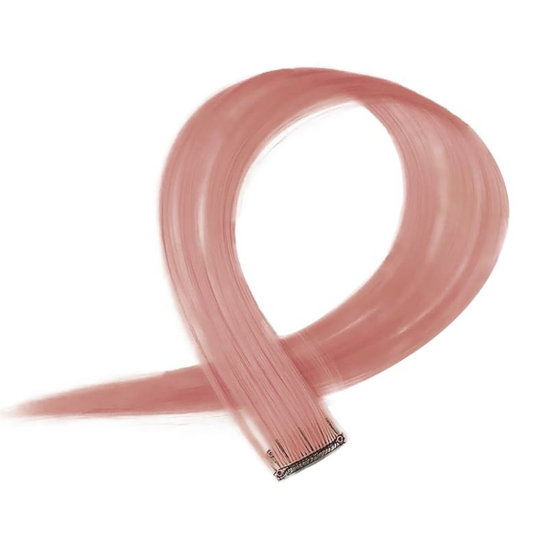 Dusty Pink, 50 cm – Crazy Colour Clip On – | Fashiongirl