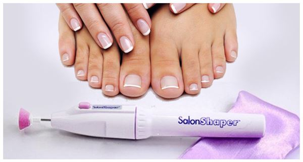 Elektrische Nagelfeile / Maniküre-Set – Salon Shaper 5-in-1-Set – | Fashiongirl