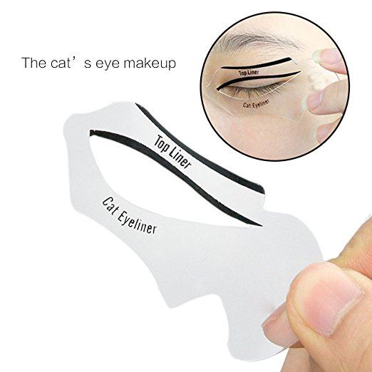 Eyeliner templates - smokey eyes, cat eyes 2 pcs - | Fashiongirl